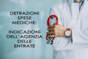 Detrazioni spese mediche