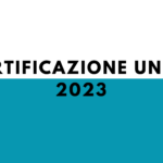 Certificazione Unica 2023