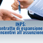 INPS: contratto di espansione e incentivi all’assunzione