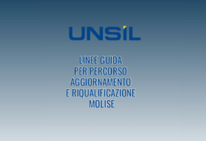 Linee guida per percorso Aggiornamento e Riqualificazione Molise