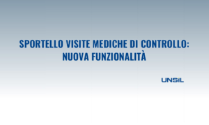 Sportello visite mediche di controllo: nuova funzionalità