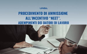 Procedimento di ammissione all’incentivo “NEET”. Adempimenti dei datori di lavoro