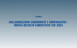 Collaborazioni coordinate e continuative: novità decreto correttivo 120\2023
