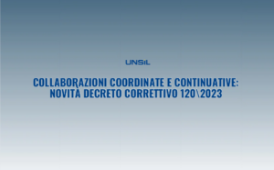 Collaborazioni coordinate e continuative: novità decreto correttivo 120\2023