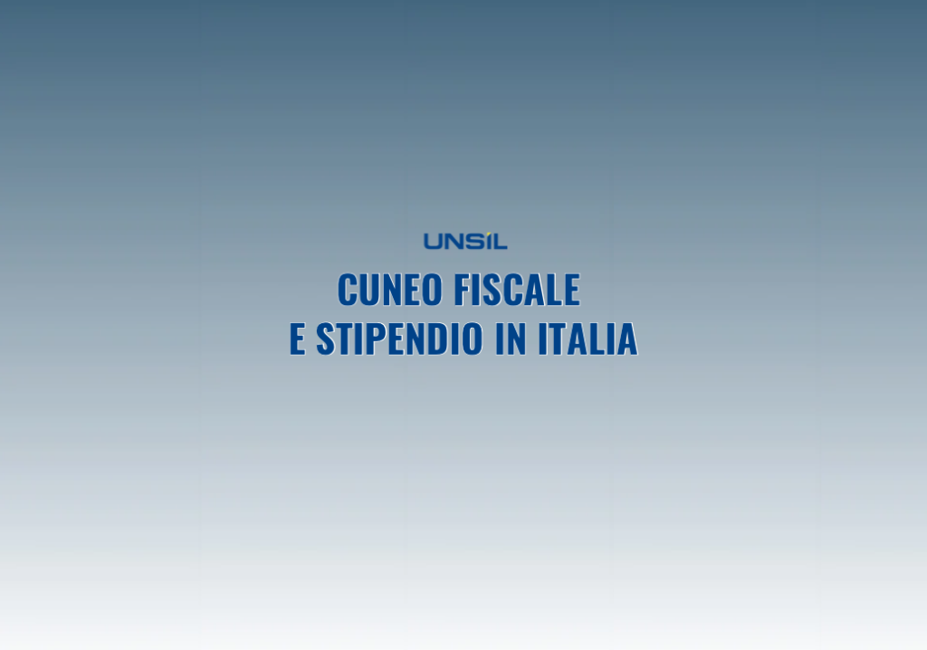 Cuneo fiscale e stipendio in Italia